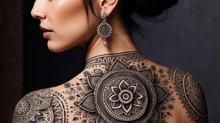 Tatuagem geométrica e mandala o estilos de beleza e significados
