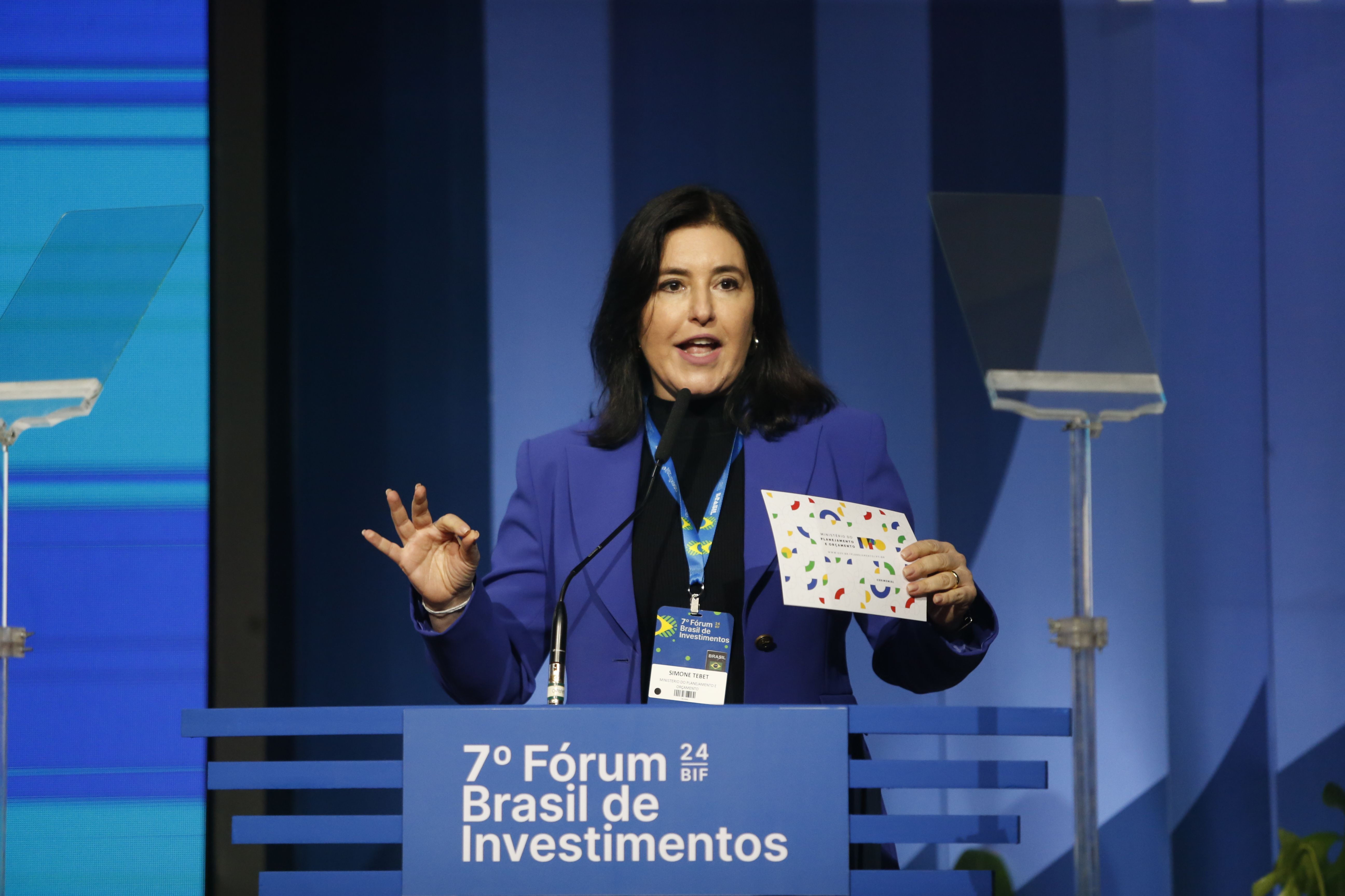 'PT reafirmou que sou candidata ao Senado', diz Tebet à CNN
