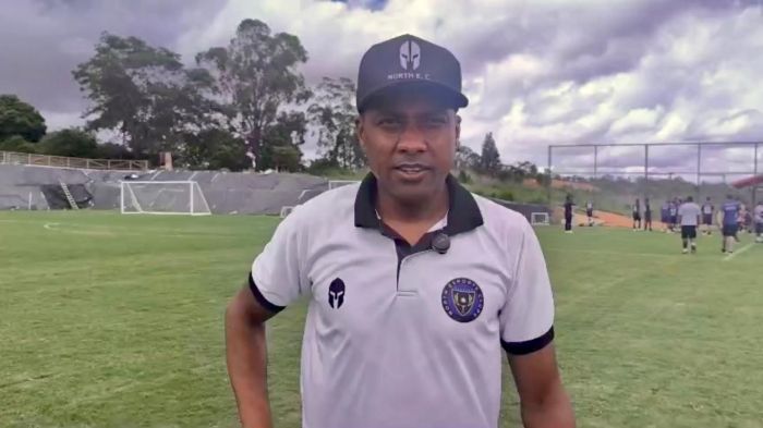 Kléberson Pereira, técnico do North Esporte Clube Kléberson Pereira, técnico do North Esporte Clube