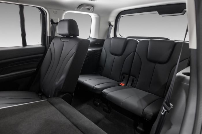 Terceira fileira de bancos do Haval H9