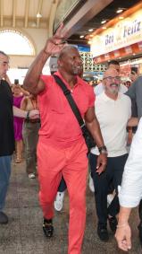 Terry esteve no Mercadão de São Paulo