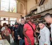 Terry esteve no Mercadão de São Paulo