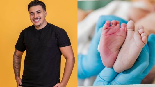 Pedro não acompanhou o nascimento da filha, visto que está internado em uma clínica psiquiátrica