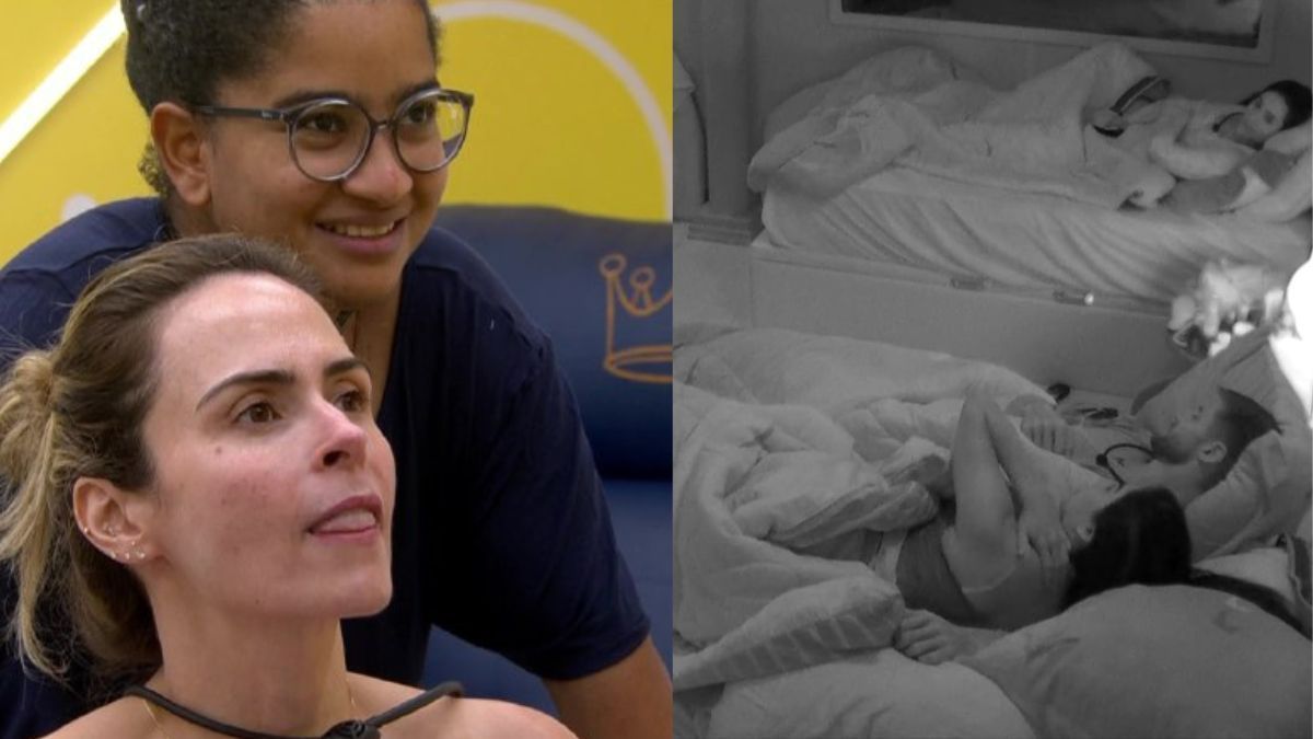 Jonas e Marciele vão para o edredom no BBB 26 e grupo de Ana Paula reage