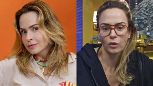 Ana Paula em fotos divulgação do BBB 26, e a sister atualmente