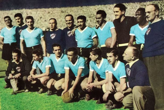 Seleção Uruguaia campeã do mundo em 1950