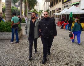Fernando Poli e Tiago Abravanel