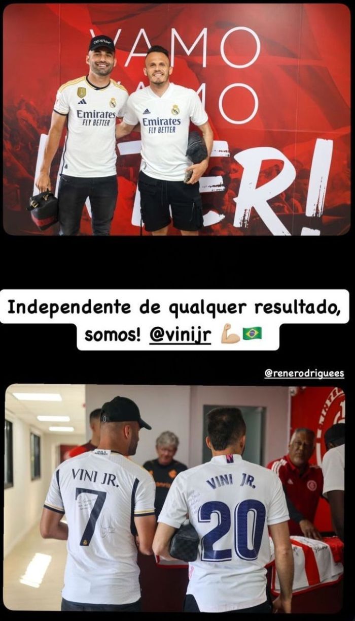 Na foto publicada em sua conta no Instagram, Thiago Maia escreveu 