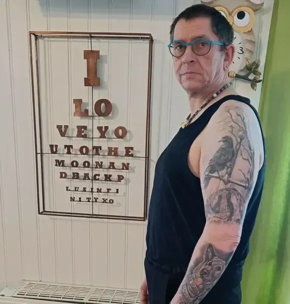 Kraut, de 59 anos, recebeu a prescrição de Ozempic dos médicos, que disseram que ele era obeso, mas, na verdade, foi encontrado um grande tumor e sua barriga.