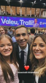 César Tralli, Roberto Kovalick, Ticiane Pinheiro e Rafa Justus