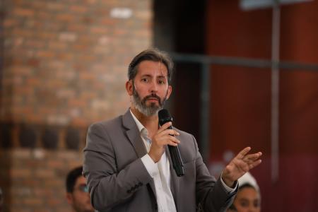 O presidente do Iphan, Leandro Grass