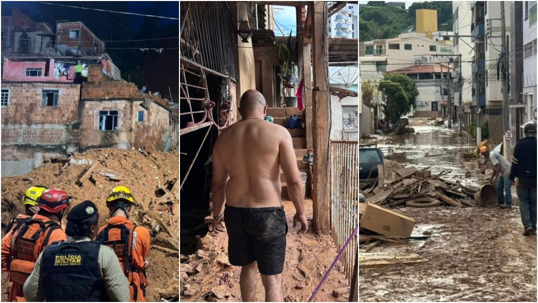 Chuvas em Minas: porta-voz dos bombeiros cita corrida contra o tempo na busca por sobreviventes