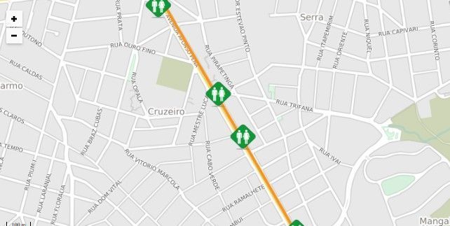 Veja trajeto do Bloco Fúnebre Veja trajeto do Bloco Fúnebre