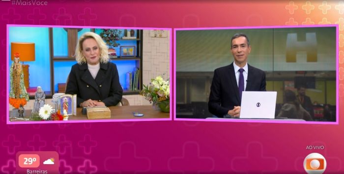 César Tralli conversou com TV Globo nesta quinta-feira (30)