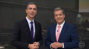 Tralli recebeu Kovalick no Jornal Hoje