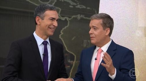 Tralli recebeu Kovalick no Jornal Hoje