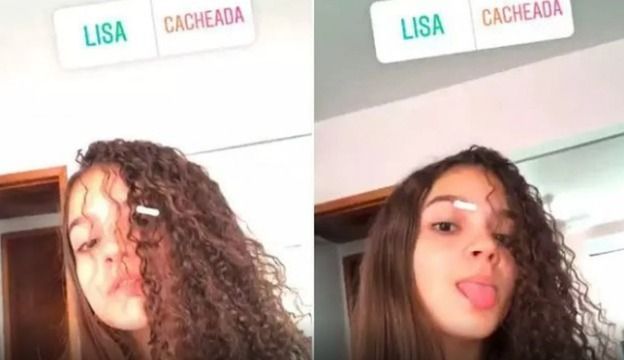 Mel Maia mostra processo.