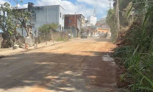 Trânsito foi liberado nesta quinta (5) na Rua Monsenhor Gustavo Freire Foto PJF/Divulgação