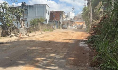 Trânsito foi liberado nesta quinta (5) na Rua Monsenhor Gustavo Freire Foto PJF/Divulgação