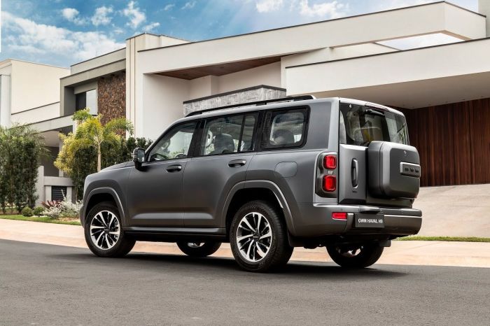 Traseira do Haval H9
