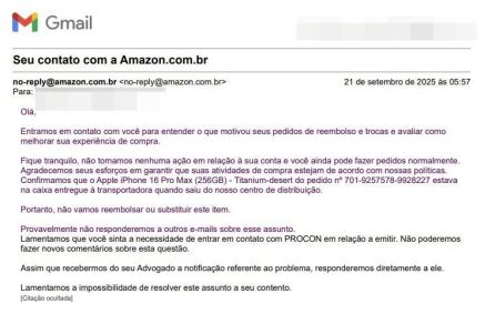 Mulher compra iPhone pela internet, recebe pedaço de pedra e tem reembolso negado