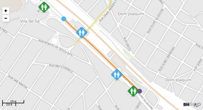 Trajeto do Truck do Desejo no Carnaval de BH em 2026