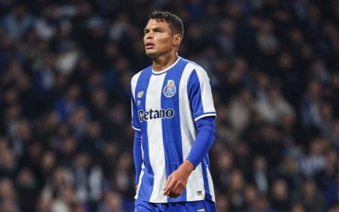 Thiago Silva em ação pelo Porto em 2026