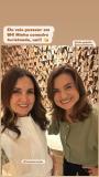 Fátima Bernardes e Túlio Gadêlha visitam Isabela Scalabrini e o marido dela em BH