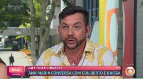 Edi e Raíssa participam do "Mais Você" nesta quarta (29)