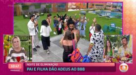 Edi e Raíssa participam do "Mais Você" nesta quarta (29)