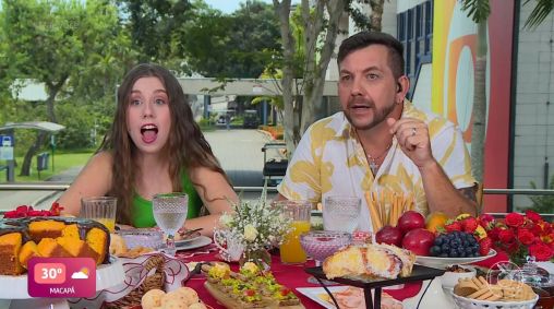 Edi e Raíssa participam do "Mais Você" nesta quarta (29)