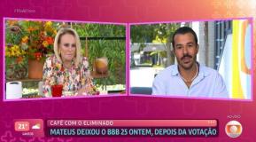 Ana Maria entrevistou Mateus Pires