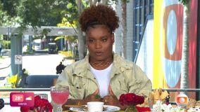 Camilla em participação no 'Mais Você'