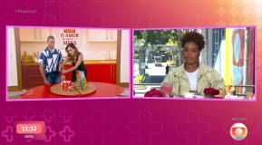 Camilla participou do 'Mais Você' nesta quarta