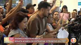 Mãe de Eva leva mensagem para Renata