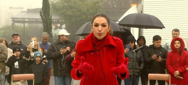 Patrícia Poeta é Rainha do Inverno, em Gramado