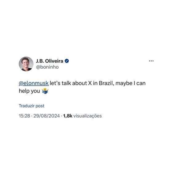 Boninho convidou Elon Musk para conversar sobre a plataforma