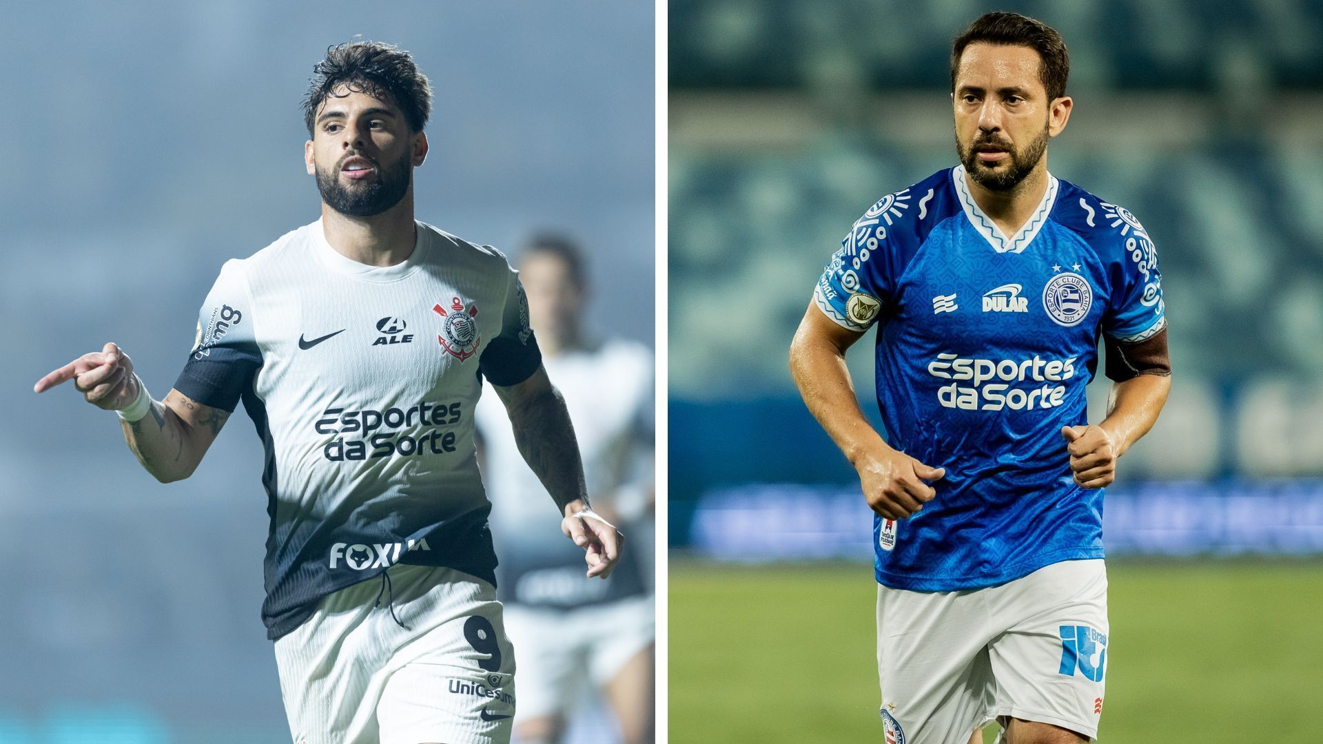 Corinthians e Bahia se encontram no Brasileirão em duelo direto por Libertadores