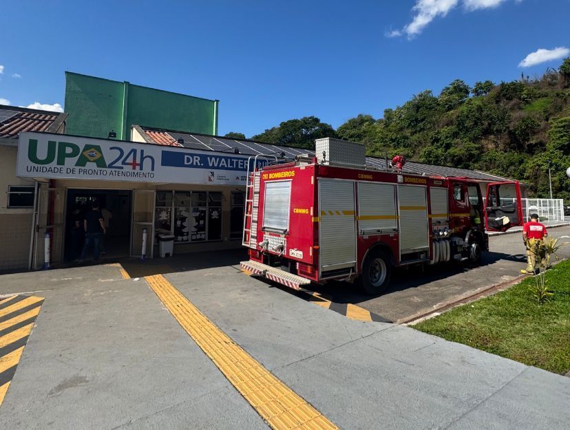 Após princípio de incêndio, UPA de Coronel Fabriciano passará por avaliação técnica