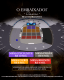 Mapa de ingressos do show de nova turnê de Gusttavo Lima