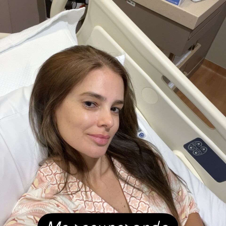Hospitalizada, Vera Viel, esposa de Rodrigo Faro, reflete sobre diagnóstico de tumor raro e maligno