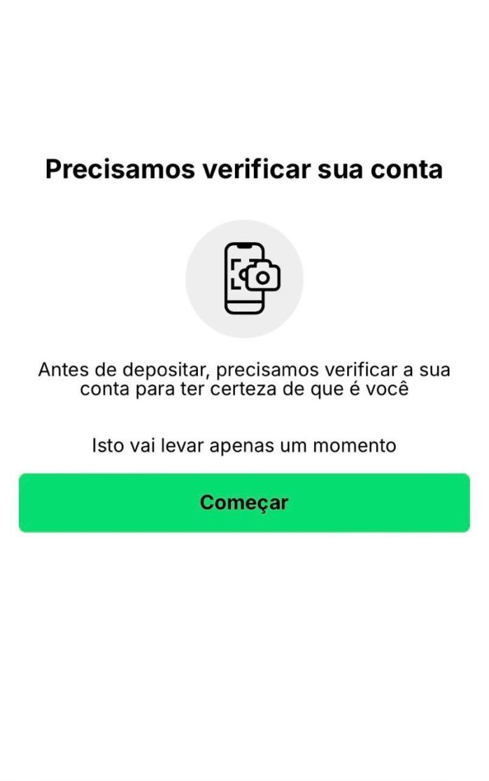 Verifique sua conta na KTO