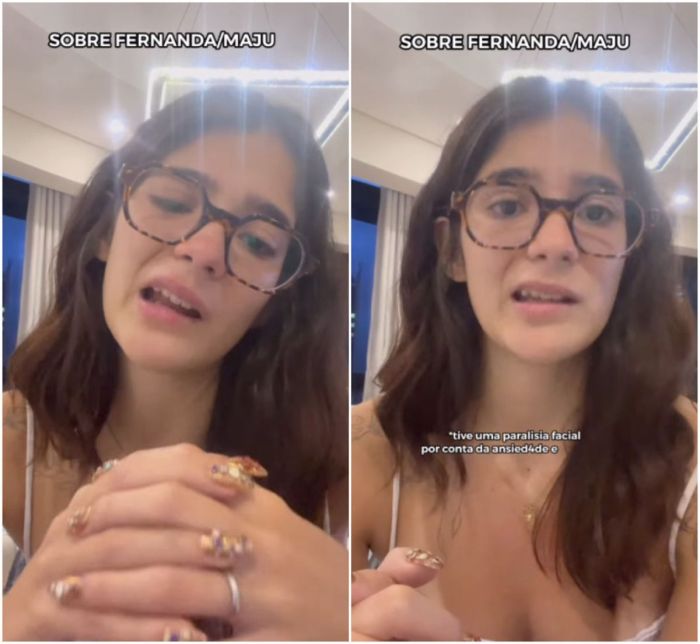 Victoria relata ter tido paralisia facial por conta de estresse Victoria relata ter tido paralisia facial por conta de estresse