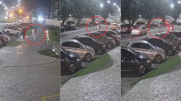 Vítima tinha acabado de sair do hotel após deixar as malas do próprio casamento. Vítima tinha acabado de sair do hotel após deixar as malas do próprio casamento.