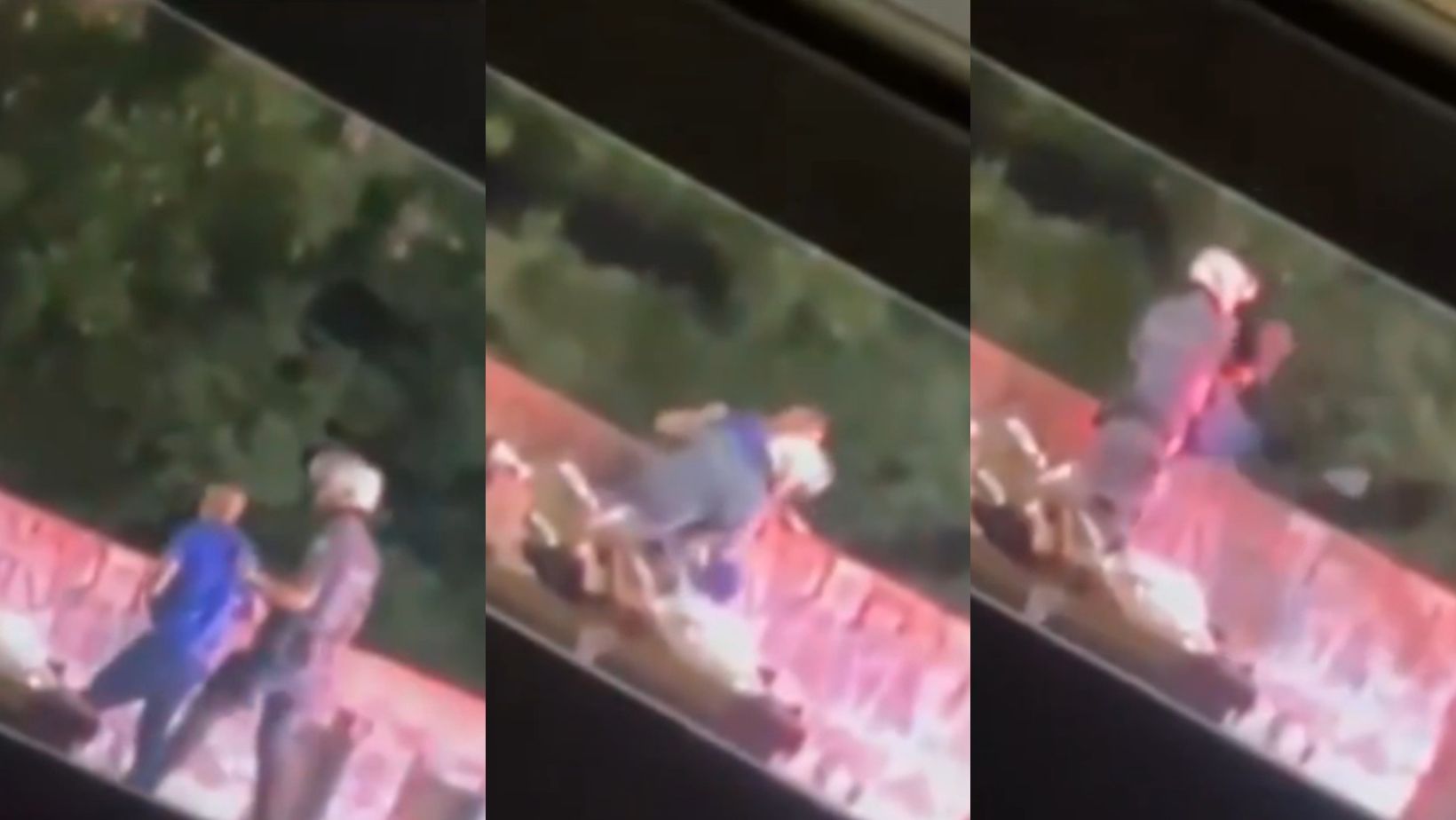 Vídeo flagra momento em que PM joga homem de ponte após abordagem na Zona Sul de SP