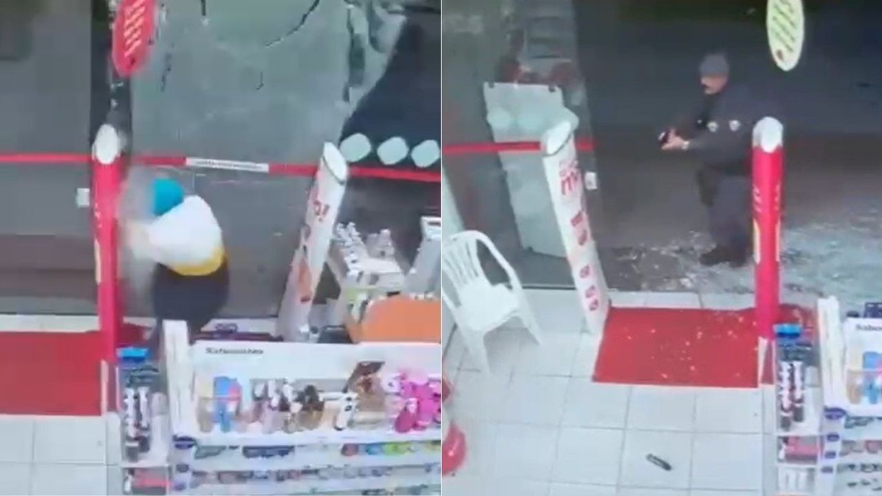 Vídeo: homem morre em troca de tiros com a PM após roubo de canetas emagrecedoras de R$ 30 mil em SP