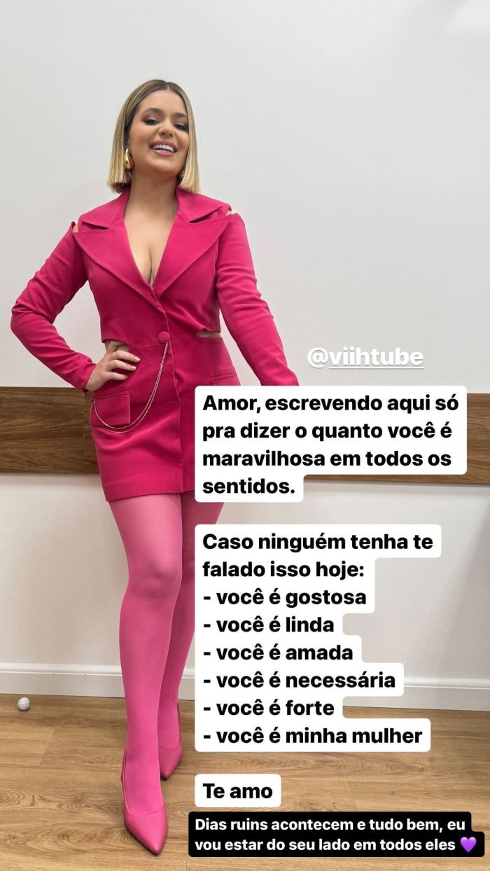 Viih Tube recebe declaração de Eliézer 