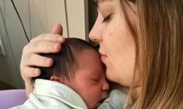 Virgínia, Iza e Viih Tube com os filhos