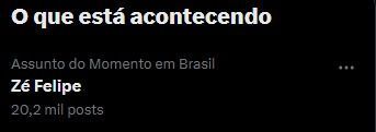 Ex-casal ficou em alta após anúncio do término
