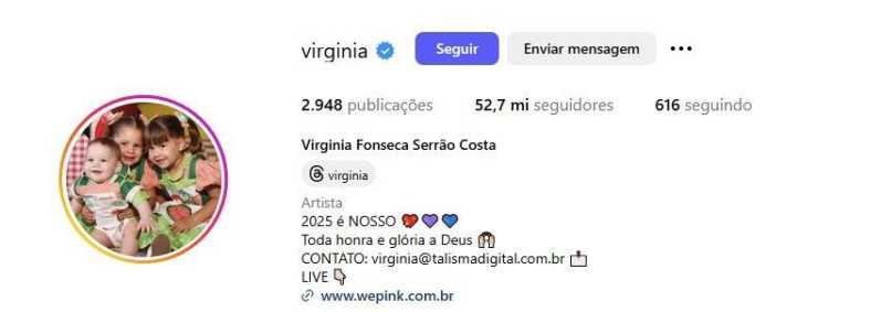 Ex-casal ficou em alta após anúncio do término